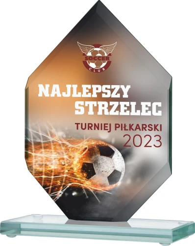 Statuetka szklana GS110-20 | Puchary szklane z grawerem