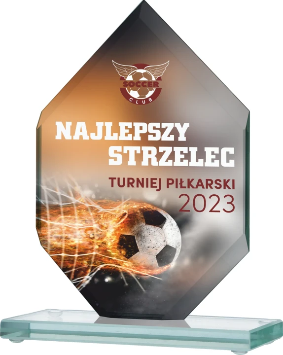 Statuetka szklana GS110-20 | Puchary szklane z grawerem