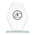 Trofeum szklane GS112-19 |  Statuetka z grawerem lub nadrukiem