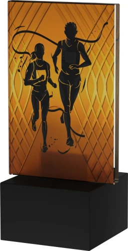 Szklana statuetka Bieganie - AG1-12/RUN