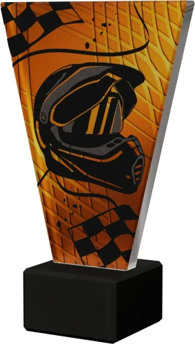 Szklana statuetka Motoryzacja - VL1/MOT/BK