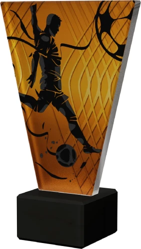 Szklana statuetka Piłkarska - VL1/SOC1/BK