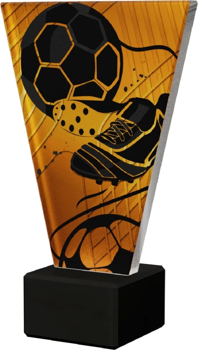 Szklana statuetka Piłkarska - VL1/SOC3/BK