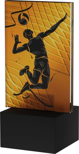 Szklana statuetka Siatkówka - AG1-12/VOL