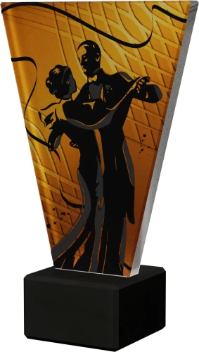 Szklana statuetka Taneczna - VL1/DAN1/BK