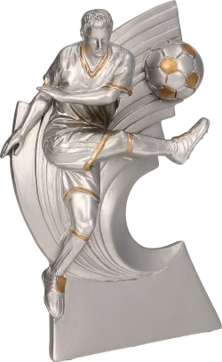 Srebrna Statuetka Odlewana RP2016 - Statuetka Piłkarska