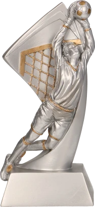 Srebrna Statuetka Odlewana RP2004 | Statuetka Piłkarska
