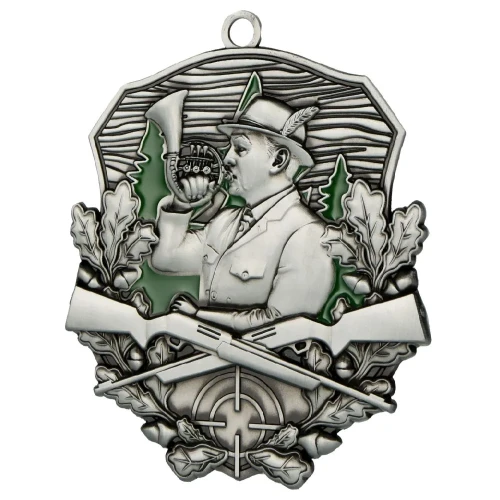 Srebrny Medal Odlewany - Myśliwy - MD1870/AS