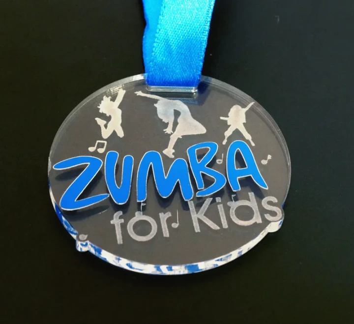 Medal dla dzieci z plexi - 5 cm