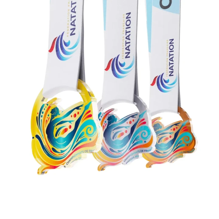 Medal z nadrukiem - sklejka - 5 cm