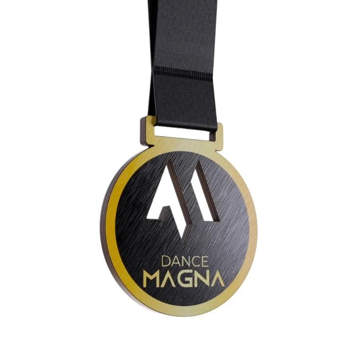 Medal z nadrukiem - sklejka - 5 cm