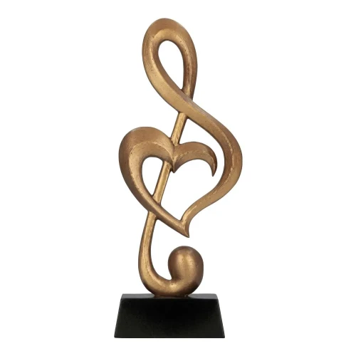 Muzyczna Statuetka Odlewana - Nuta - RP8005/G
