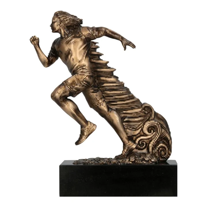 Brązowa Statuetka Odlewana - Bieganie - RP8004/BR