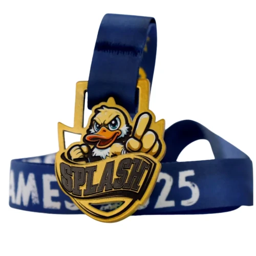 Medal stalowy z nadrukiem - LaserCut - 5 cm