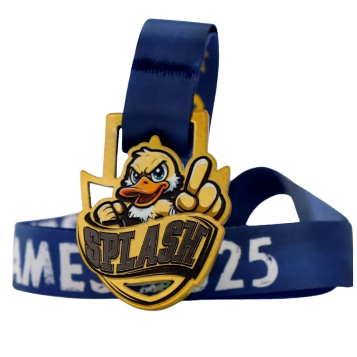 Medal stalowy z nadrukiem - LaserCut - 5 cm