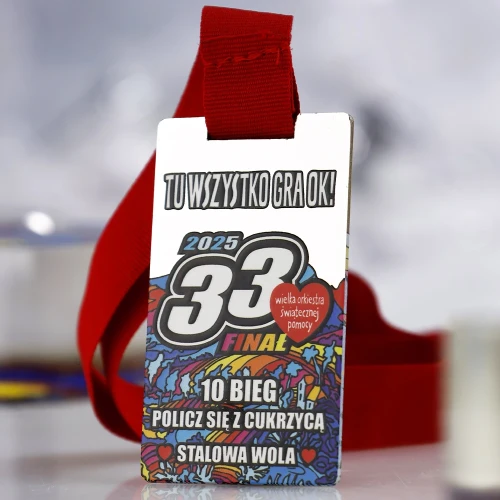 Stalowy Medal z nadrukiem - QMedals - MC6005