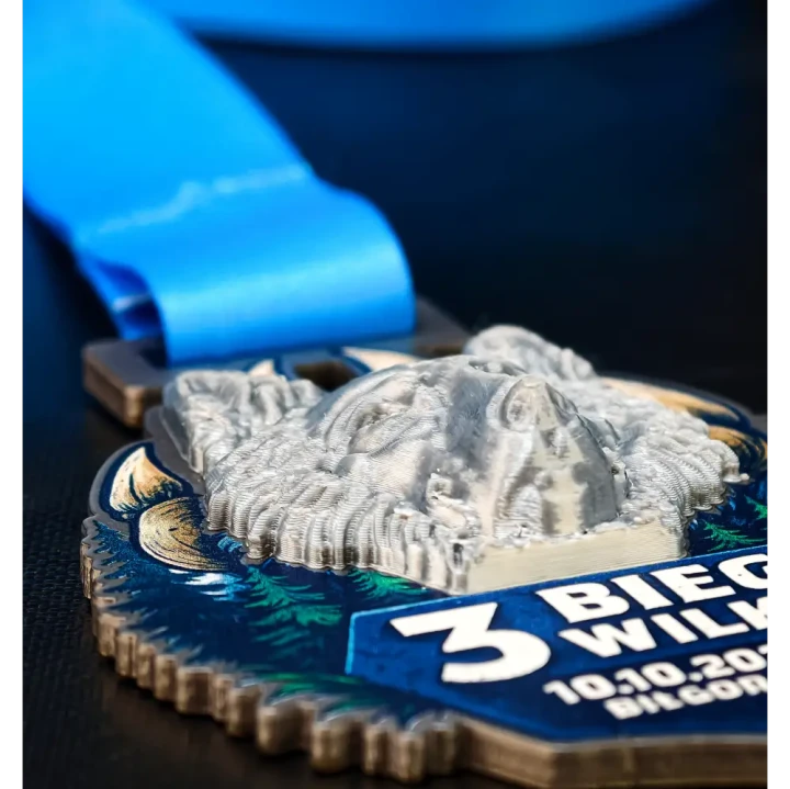 Medal z nadrukiem 3D - Medal FF - 5 cm