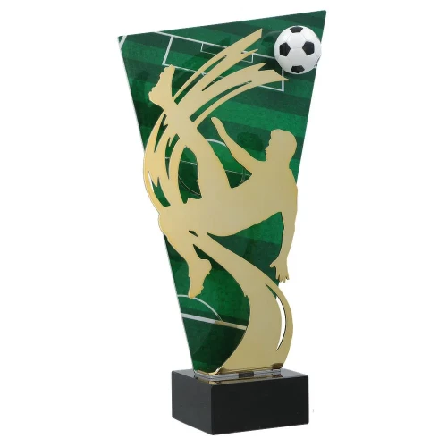 Kolorowa Statuetka Piłkarz - ML2-SOC/G/BK - Statuetka grawer