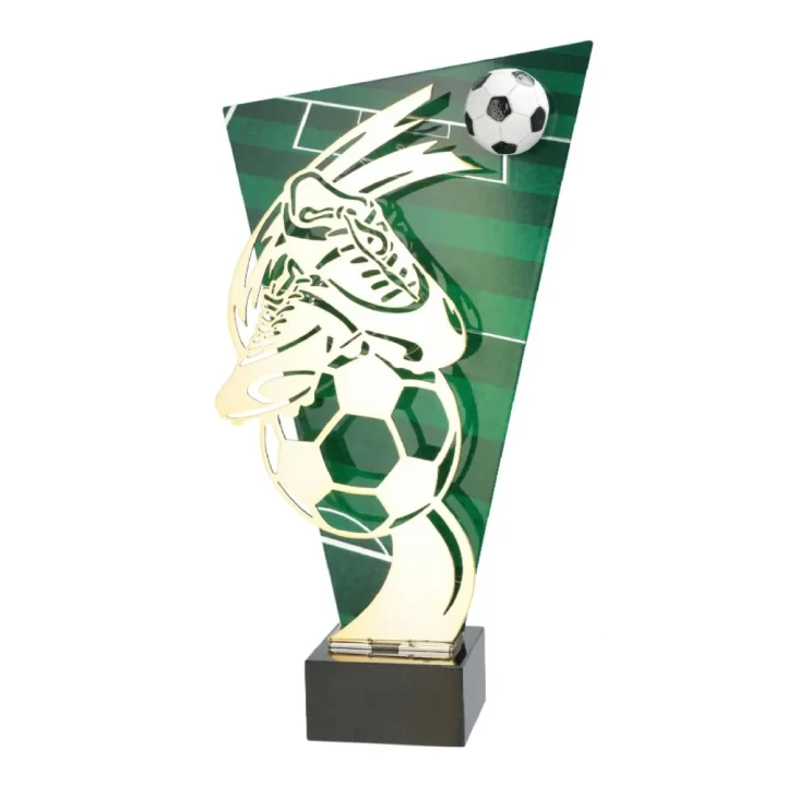 Statuetka Piłka Nożna - ML2-SOC3/G/BK - Statuetki piłka nożna