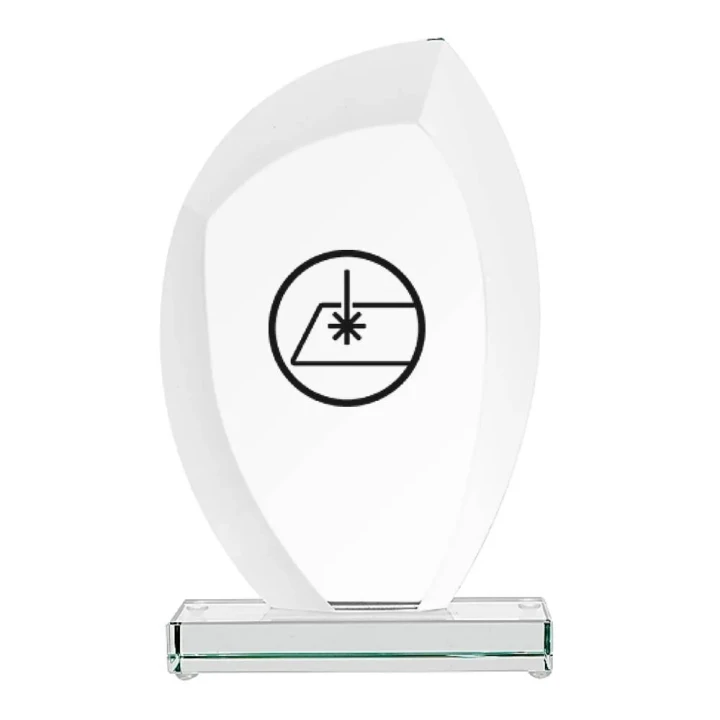 Trofeum szklane G010 | Okazjonalna statuetka biznesowa