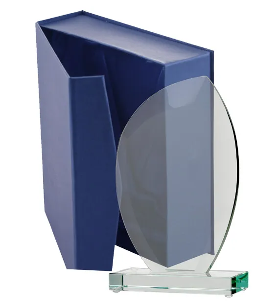 Trofeum szklane G010 | Okazjonalna statuetka biznesowa