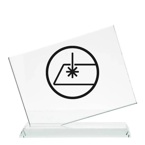 Statuetka szklana G036 | Statuetki grawerowane