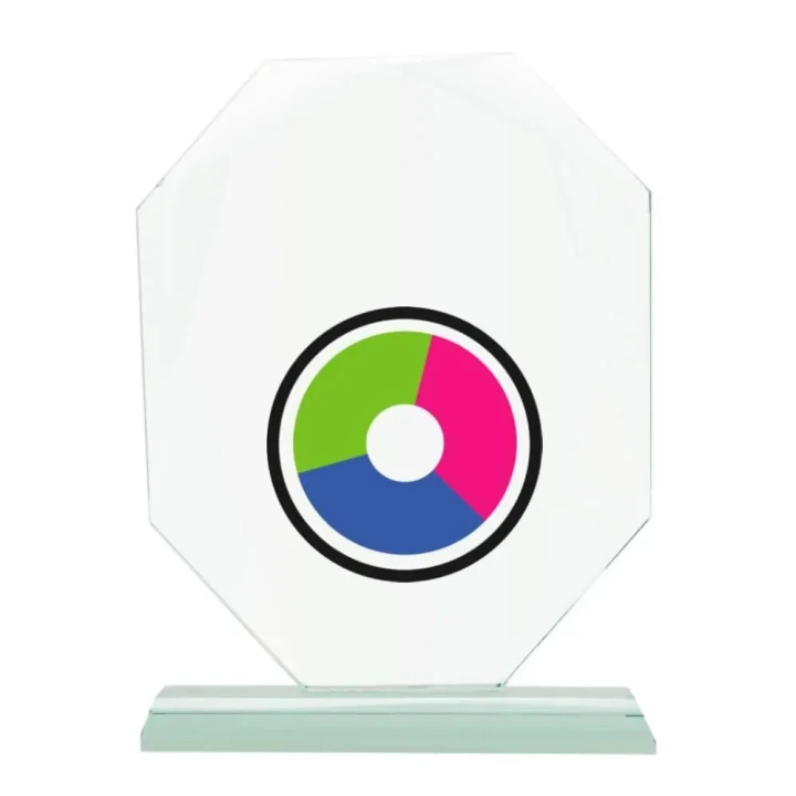 Statuetka ze szkła G042 | Statuetka szklana w etui